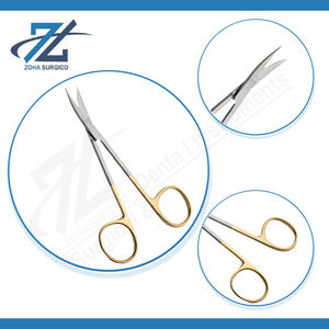 Tijeras de vendaje Supercut Manual Acero inoxidable Romo/Afilado Curvo 185mm Instrumentos quirúrgicos Uso de Cirugía General 1 año - Product Image 4