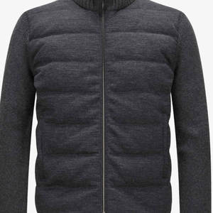 <b>Mens</b> Canvas <b>Cardigan</b> Jacket with Anti-UV Stand Collar Customized Logo for Winter Fall - Product Image 5
