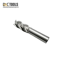 Fraiseuses carrées OEM haute performance pour le travail des métaux et l'usinage industriel, en acier rapide, 2/3/4 dents, revêtement TiAIN/AlCrN