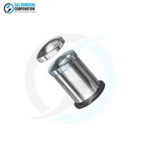 Distributeur de coton Methot sans couvercle manuel en acier inoxydable à ouverture supérieure pour un accès rapide et facile dans les cliniques à fort trafic - Product Image 5