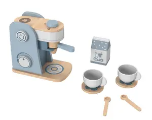 Nieuw Product Houten Koffiemachine Kinderen Doen Alsof Spelen Houten Koffiemachine Speelgoed Keuken Speelgoed Voor Kinderen Doen Alsof Spelen Speelgoed