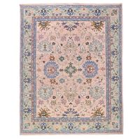 Tapis de luxe tapis Antique Oushak laine de haute qualité noué à la main coureur Vintage salon tapis pour tout espace de ITHL