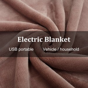 Electric Blanket 63x33in Soft Flannel Heated Blanket <strong>USB</strong> <strong>Heating</strong> Throw - Product Image 3