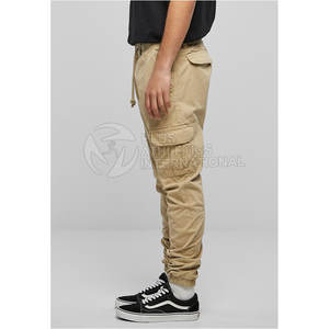 Pantalones de calle para hombre con cierre de cremallera y aspecto urbano para la moda diaria, pantalones de calle relajados para hombre - Product Image 5