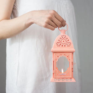 Los mejores precios al por mayor Ramadán Linterna Decoración Plástico LED Castillo Candelabro Musulmán Hogar Decoraciones de Mesa para el hogar Musulmán - Product Image 3