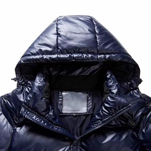New Fashion Style Men's Canvas Puffer Jacket <b>Waterproof</b> & Breathable <b>Winter</b> <b>Coat</b> for Men and Women Cold Season Wholesale - Product Image 4