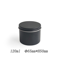 Couvercle à vis de bocal en aluminium de qualité supérieure avec logo personnalisé Emballage de crème pour le visage recyclable écologique Livraison rapide Bas quantité minimale de commande