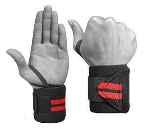 New Arrival Premium Neoprene Elastic Non-Slip Gym Workout <b>Wrist</b> Straps Customizable Color Fitness for <b>Weight</b> Lifting - Product Image 2