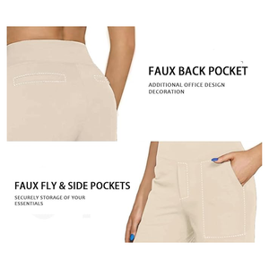 Sudadera holgada de rizo francés para mujer con bolsillos laterales Patrón sólido de tendencia para la técnica bordada de Primavera/Verano - Product Image 5