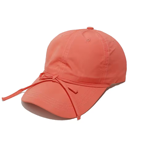 Chapeaux de sport coréens tendance, personnalisés, en polyester, 6 panneaux, à séchage rapide, style décontracté - Product Image 2