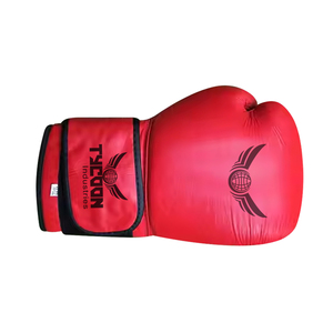Gants de boxe en maille ventilée imprimés personnalisés de marque privée 8-16 oz Fabricant de gants de boxe en cuir de qualité supérieure en vrac - Product Image 4