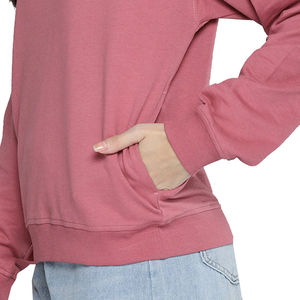 Oversized Women's <b>Hoodie</b> for Winter Solid Color Fashion Pullover Sweater with Printed Logo Knitted Sweatshirt for Winter 2026 - Product Image 3