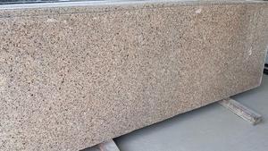 Encimeras de cocina modernas de losa de granito de oro amarillo más buscadas Encimeras de cocina de exportación pulidas modernas - Product Image 5