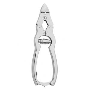 Coupe-ongles en acier allemand robuste 4.8 "Lames tranchantes Action à ressort Coupe-ongles pour orteils incarnés avec verrouillage arrière - Product Image 6