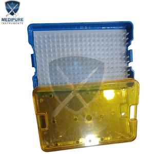 High Grade Autoclavable Plastic <b>Sterilization</b> Tray for Micro Surgical Tools Medical Instrument Organizer - Product Image 2