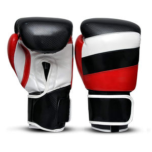 Gants de boxe personnalisés de haute qualité, sur mesure, avec logo personnalisé, en cuir véritable/cuir artificiel, pour professionnels. - Product Image 2