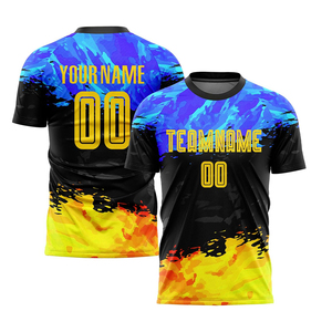 Venta caliente hombres usan uniforme de fútbol adultos camisetas de corte automatizado y camisetas de fútbol desgaste de fútbol Jersey de fútbol - Product Image 2