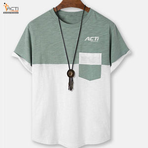 เสื้อยืดผ้าคอตตอนสำหรับผู้ชาย, เสื้อยืดผ้าฝ้าย100% ใส่สบายออกแบบเป็นเอกลักษณ์สำหรับฤดูร้อน - Product Image 1