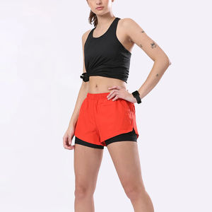 Shorts double couche pour femmes en grande quantité, très demandés / Shorts double couche pour femmes fabriqués en usine, prix de gros, OEM, prix bas - Product Image 6