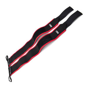 Muñequera de gimnasio de elasticidad súper fuerte, logotipo personalizado, ropa de seguridad resistente para Fitness, levantamiento de pesas, muñeca para adultos - Product Image 2