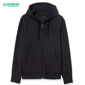 Sudaderas con Cremallera Unisex Estilo Vintage para Venta al por Mayor 2026, con Logotipo Personalizado, Transpirables, de Algodón/Bambú, para Invierno, Servicio OEM - Product Image 6