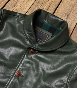 Veste en cuir de vache véritable de haute qualité pour homme, coupe-vent, imperméable, écologique, séchage rapide, respirante, durable, élégante, toutes saisons - Product Image 3