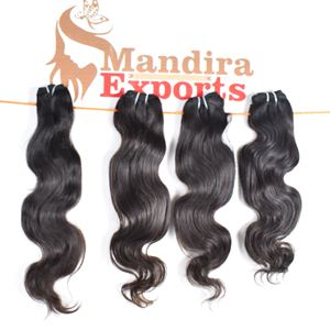 Indian Raw <b>One</b> Donor Non Chemical Processed South Indian Remy Cuticle Aligned Human <b>Hair</b> Bundle Bodywave <b>Extensions</b> Temples <b>Hair</b> - Product Image 1