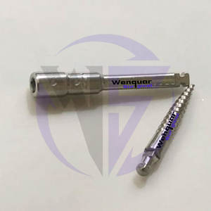 Sistema de Implantes Dentales, Par de 2 Piezas con Abutments, Estándar Global, Fábrica de Instrumentos Quirúrgicos Wenquar, Venta Directa - Product Image 4