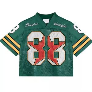 Camiseta de fútbol de poliéster de gran tamaño con estampado personalizado de alta calidad para hombre, transferencia de camisetas, camiseta americana a la venta - Product Image 6