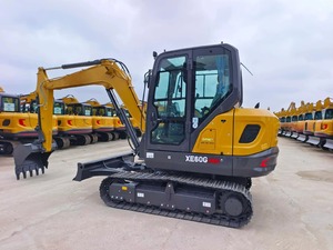 Excavateur 6 TON Mini Excavator Koop Engine Eaton Hydraulics Modèle à haut rendement XE60GPRO Prix bon marché de gros - Product Image 3