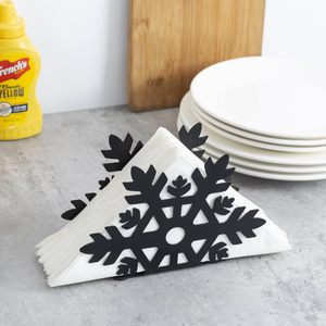 Exportation de qualité porte-serviettes en acier inoxydable forme carrée à la main porte-serviettes de luxe articles de table meilleure vente porte-serviettes - Product Image 5