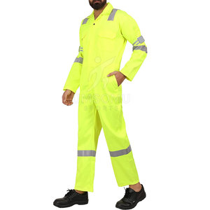 Combinaison de travail à manches longues pour hommes, tenue de travail de sécurité, uniforme de travail d'usine, fourni par HI 2026 - Product Image 1