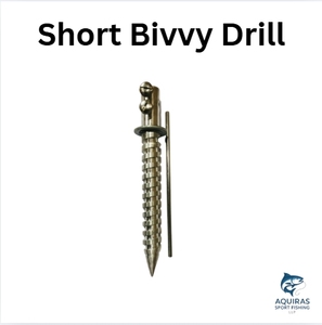 Perceuse bivvy courte perceuse compacte à cheville et baguette pour la pêche au poisson-chat matériau en aluminium - Product Image 2