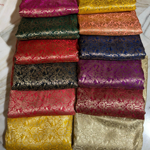 Elegante tela de brocado Jacquard para Lehenga Sherwani, fundas de cojines para sofá, vestidos y fabricación de trajes tradicionales - Product Image 1