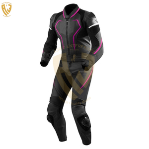 Nuevo y elegante traje de cuero para montar en motocicleta, traje de cuero para motocicleta de carreras hecho en Pakistán, traje de cuero para motocicleta de alta calidad - Product Image 4