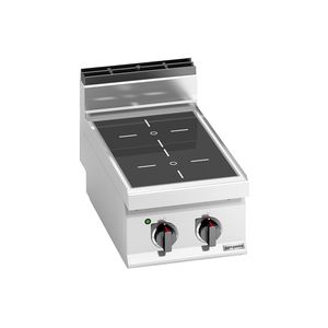 Placa de cocción infrarroja - 6.4kW - 2 zonas - Product Image 1