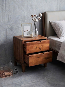 MODULAR MODERN ACACIA <b>WOOD</b> STACKABLE STORAGE BOX & ORGANIZER <b>CRATE</b> for HOME OFFICE BATHROOM & LIVING ROOM-WATERPROOF 0013-05 - Product Image 1