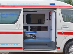Ambulance à pression négative G7 d'occasion pour le transport de patients, véhicule de service médical, transmission manuelle, état neuf - Product Image 5