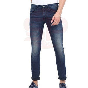 Slim décontracté mode hommes Jean pantalon grande taille confortable Slim Fit décontracté Jean pantalon pour hommes - Product Image 1