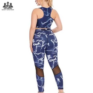 Women Yoga Set <b>Tight</b> Fitness Bra Top & Shorts Leggings <b>Sexy</b> Breathable Eco-Friendly Spandex/Nylon Gym Clothing with Quick Dry - Product Image 3