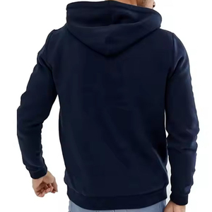 500 Gsm coton de haute qualité épais blanc plaine poids lourd pull à capuche sans ficelle unisexe Logo personnalisé grande taille hommes sweats à capuche - Product Image 2