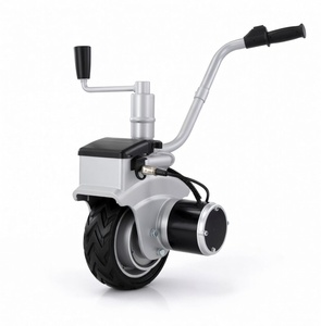 Movilizador de Remolques Eléctrico Profesional de 5000 lb – Rueda de Maniobra Motorizada de 350W y Alto Torque de 12V - Product Image 3