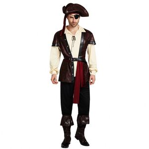 Nuevo Disfraz de Pirata de Alta Calidad, Disfraz de Capitán Gancho para Adultos, Disfraz de Cosplay Masculino para Halloween y Carnaval - Product Image 5