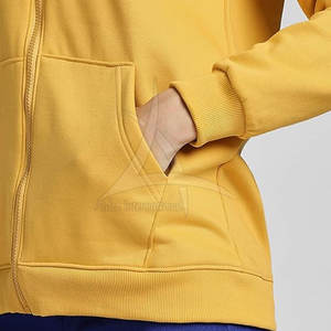 Sudadera con Capucha Casual de Invierno para Mujer con Cremallera Delantera y Bolsillos, Tejido Transpirable Ecológico de Poliéster/Algodón - Product Image 6