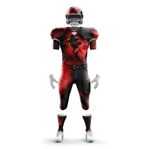 Ensembles de football pour jeunes respirants en gros Uniformes de football américain personnalisés par sublimation Techniques à manches courtes - Product Image 6