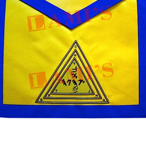 Prix d'usine Rite écossais 20e degré Tablier Design personnalisé Tablier maçonnique à vendre - Product Image 4