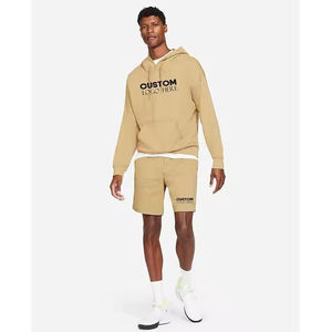 2025 mejor moda hombres ropa Casual alta calidad logotipo personalizado verano Pantalones cortos conjunto fabricación precio de venta - Product Image 2