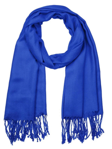 Chal Largo de Pashmina de Viscosa Cálido para Mujer, Color Sólido, con Borlas, Bufanda de Cachemira de Doble Cara, Bufandas al por Mayor - Product Image 3