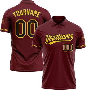 เสื้อโปโลทีมออกแบบได้ตามต้องการเสื้อกีฬาโรงงาน OEM สำหรับกอล์ฟโบว์ลิ่งเทนนิสปักลายหรือพิมพ์โลโก้ - Product Image 1