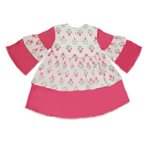 Conjunto de Algodón Estampado para Niñas, 3 Piezas - Blanco - Product Image 3